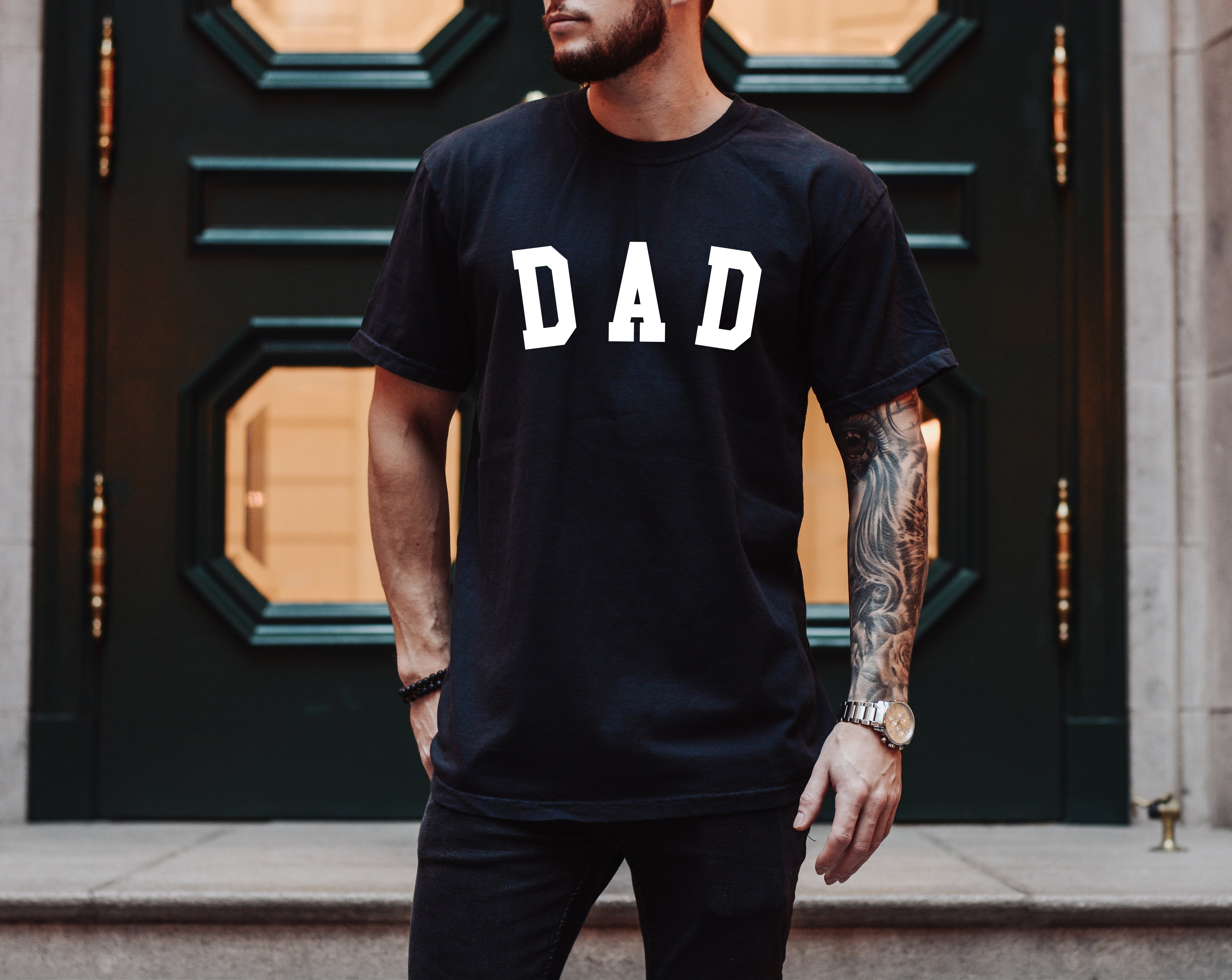 Dad Comfort Colors T Shirt (condensed) - Aaria Tees Aaria Tees