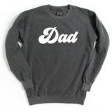Dad Garment Dyed Comfort Colors Sweatshirt (Groovy) - Aaria Tees Aaria Tees