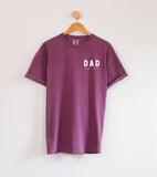 Dad Personalized est year Comfort Colors T Shirt (cali left chest) - Aaria Tees Aaria Tees