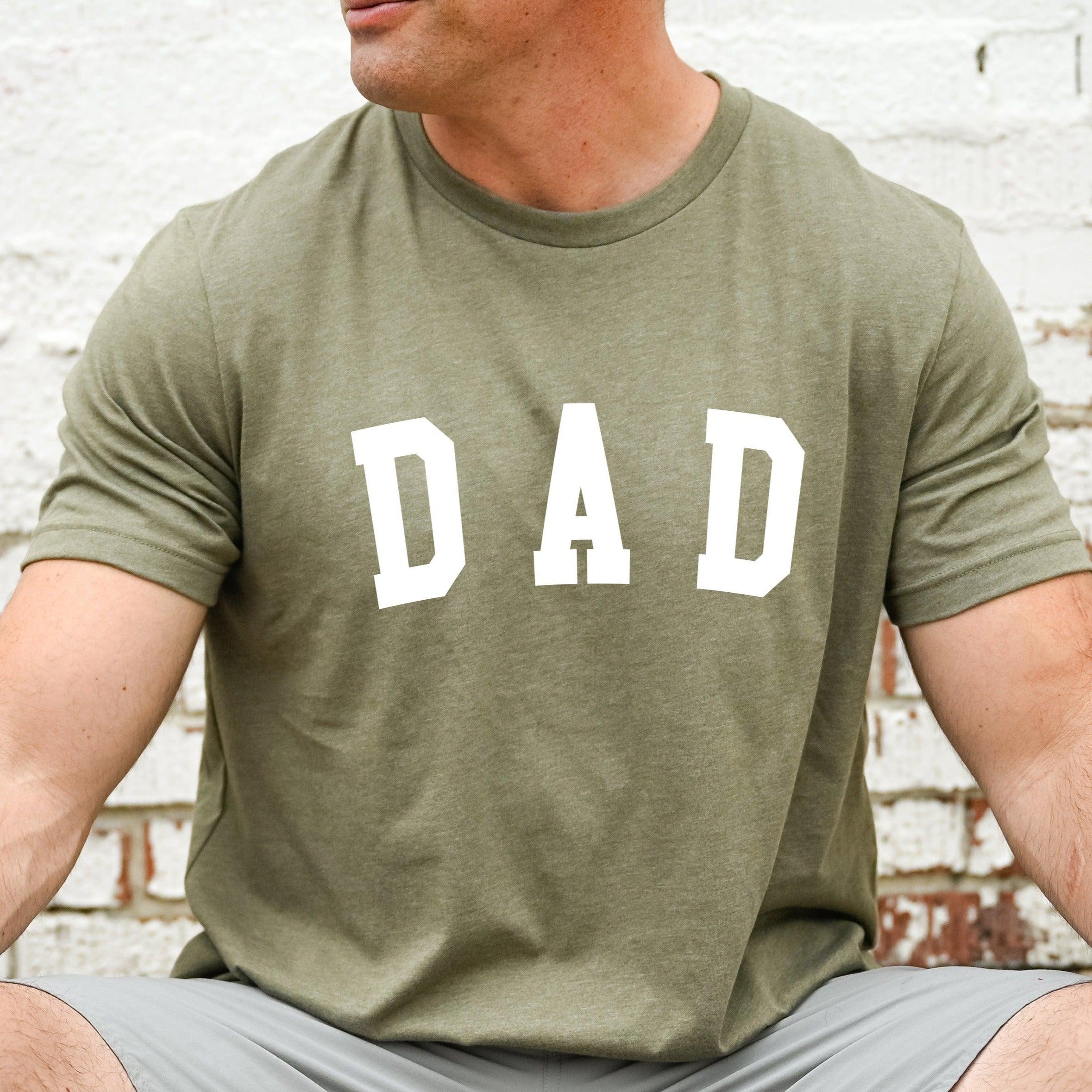 Dad T Shirt | Daddy Shirt (Block) - Aaria Tees Aaria Tees