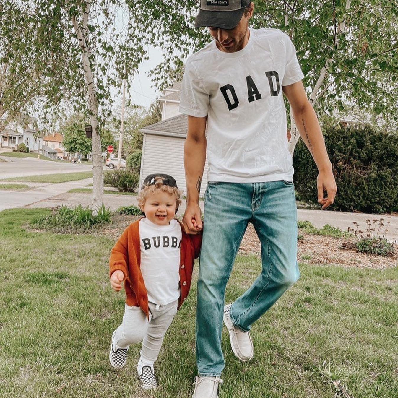 Dad T Shirt | Daddy Shirt (Block) - Aaria Tees Aaria Tees