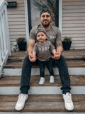 Dad T Shirt | Daddy T shirt, Mother's day matching shirts (Rounded font left corner) - Aaria Tees Aaria Tees