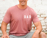 Dad T Shirt | Daddy T shirt, Mother's day matching shirts (Rounded font left corner) - Aaria Tees Aaria Tees