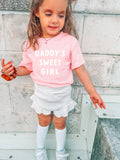 Daddy's Sweet Girl Baby And Toddler T Shirt - Aaria Tees Aaria Tees