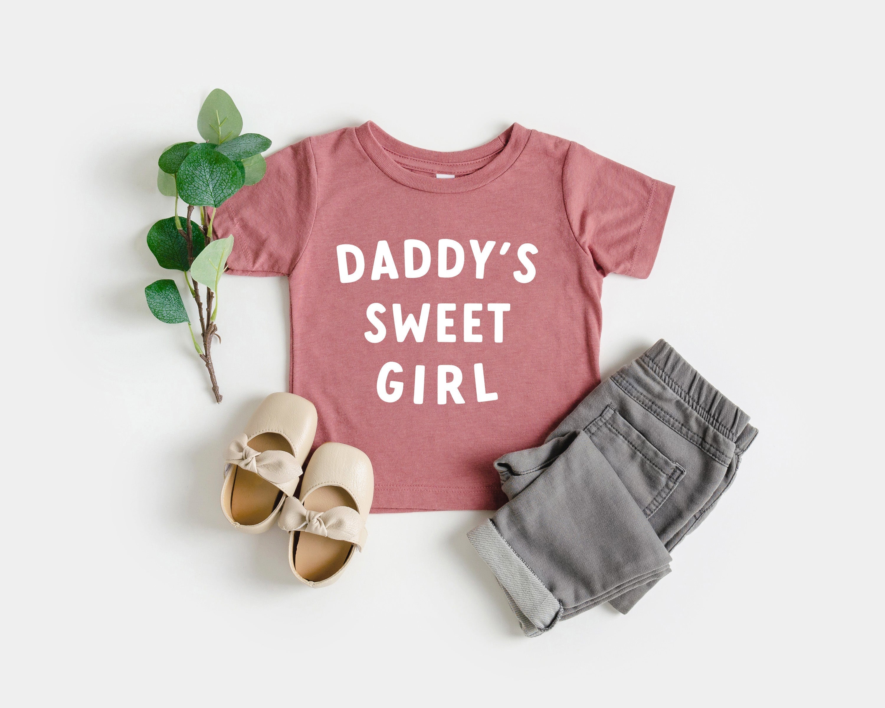 Daddy's Sweet Girl Baby And Toddler T Shirt - Aaria Tees Aaria Tees