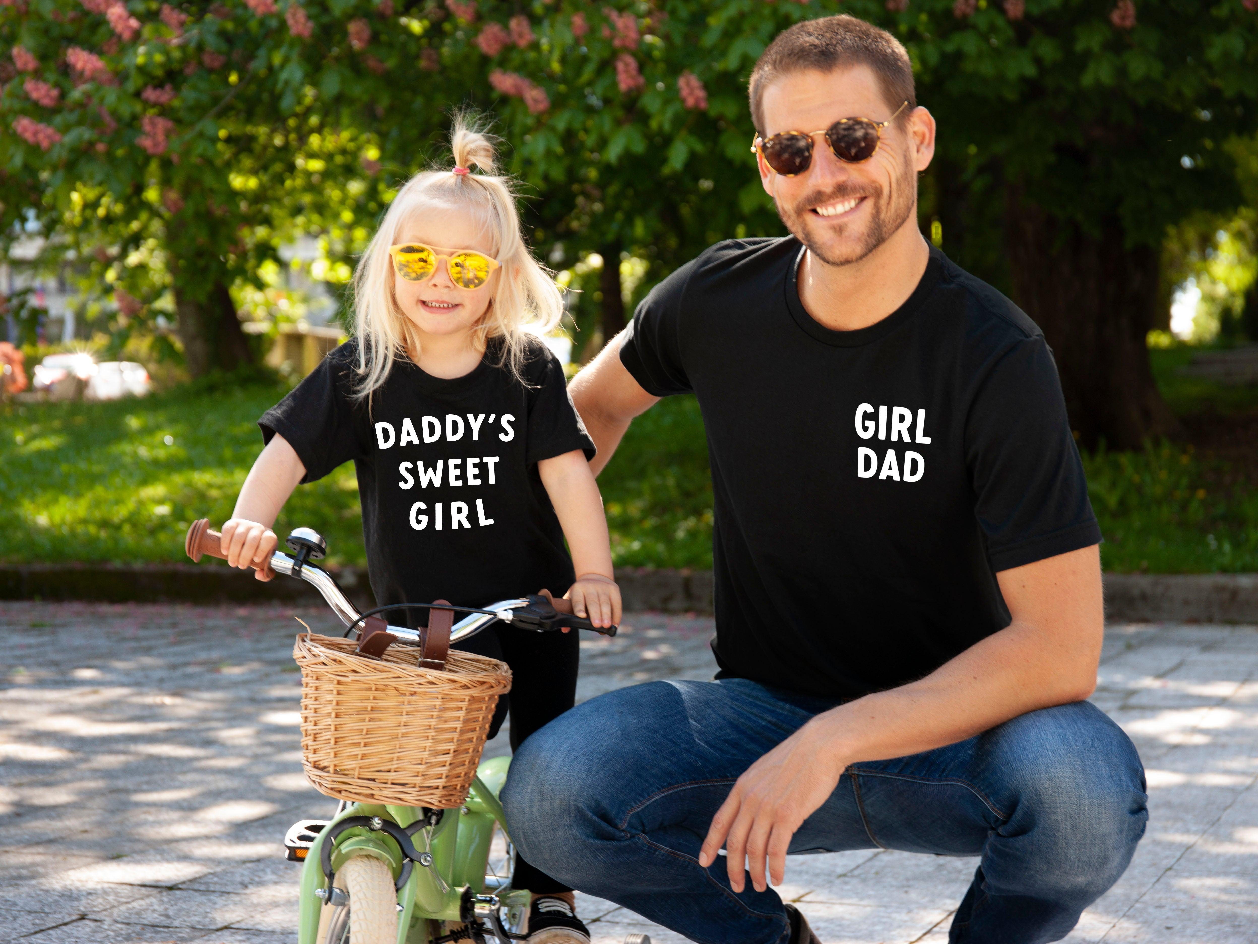 Daddy's Sweet Girl Baby And Toddler T Shirt - Aaria Tees Aaria Tees