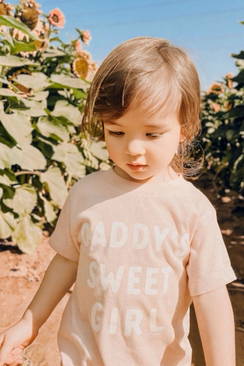 Daddy's Sweet Girl Baby And Toddler T Shirt - Aaria Tees