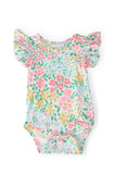 Daffodils S/S Flutter Bodysuit - Aaria Tees Aaria Tees