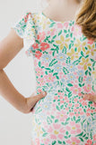 Daffodils S/S Flutter Sleeve Leotard - Aaria Tees Aaria Tees