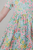 Daffodils S/S Pocket Twirl Dress - Aaria Tees Aaria Tees
