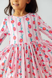 Daisy Chain 3/4 Sleeve Pocket Twirl Dress - Aaria Tees Aaria Tees
