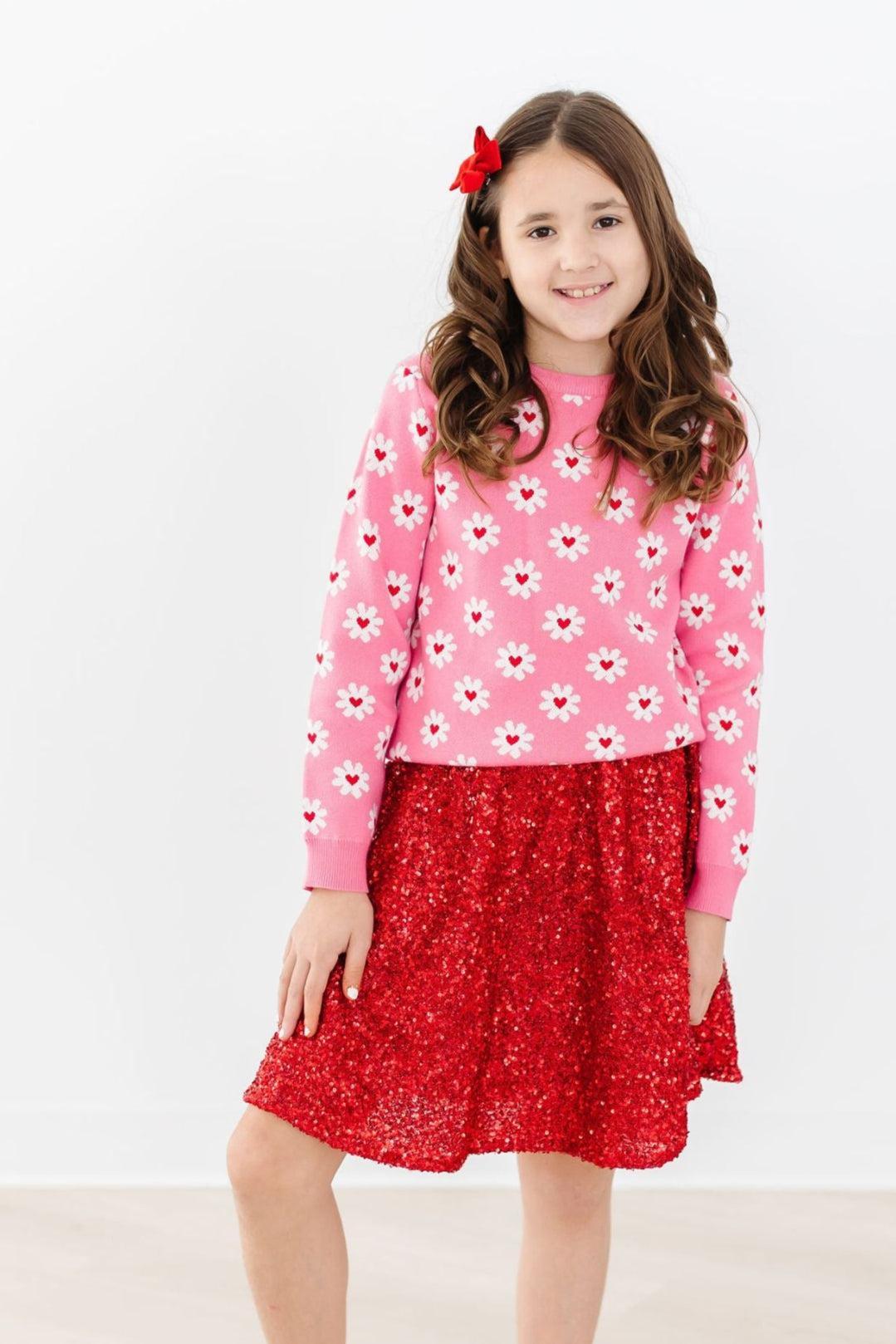 Daisy Delight Sweater - Aaria Tees Aaria Tees