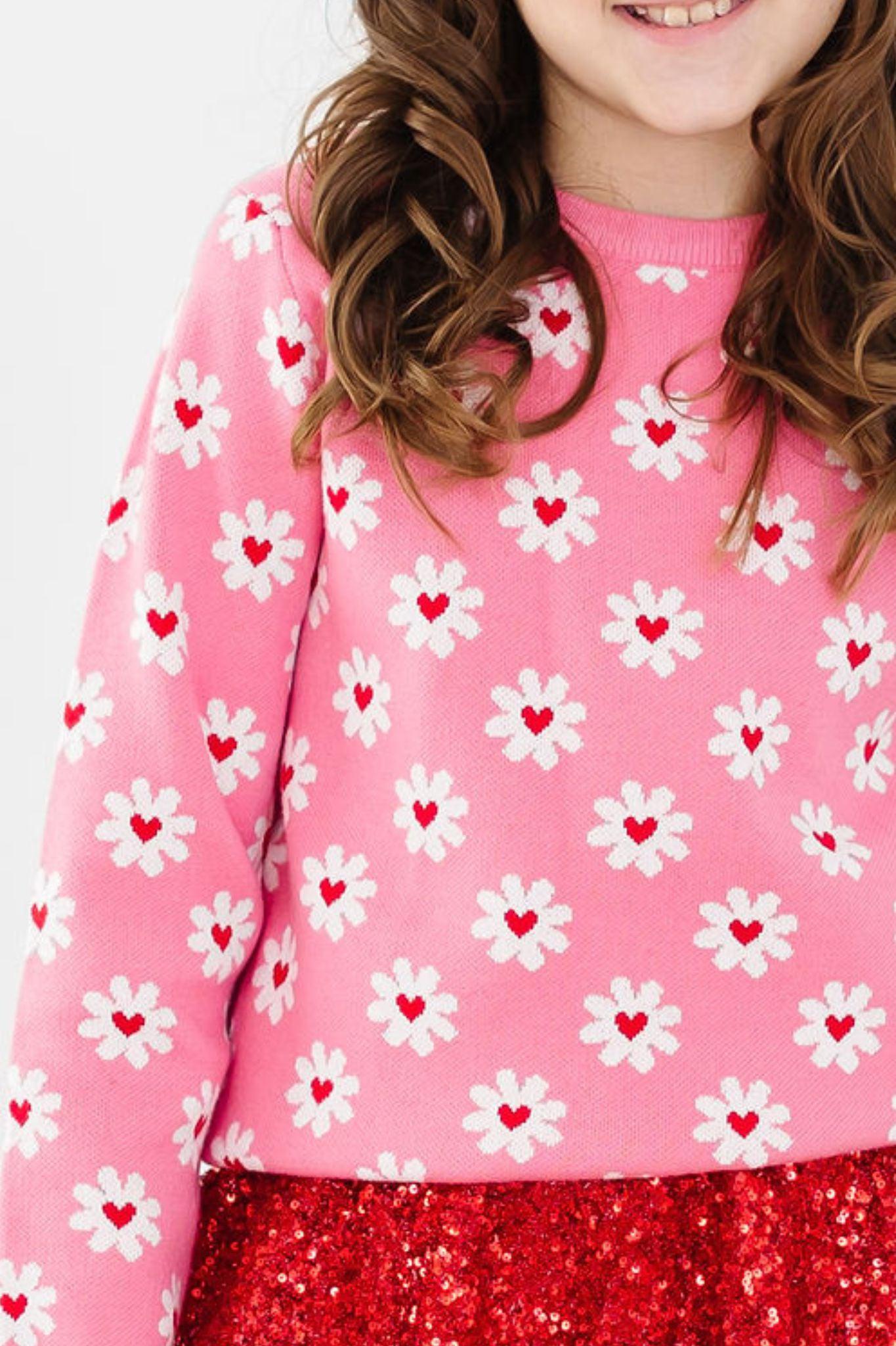 Daisy Delight Sweater - Aaria Tees Aaria Tees