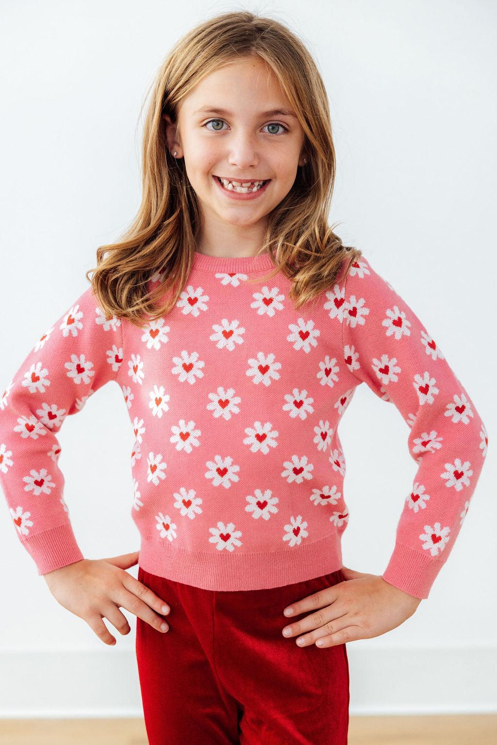 Daisy Delight Sweater - Aaria Tees