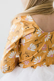 Dandelions in Fall 3/4 Tutu Leotard - Aaria Tees Aaria Tees
