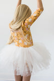 Dandelions in Fall 3/4 Tutu Leotard - Aaria Tees Aaria Tees