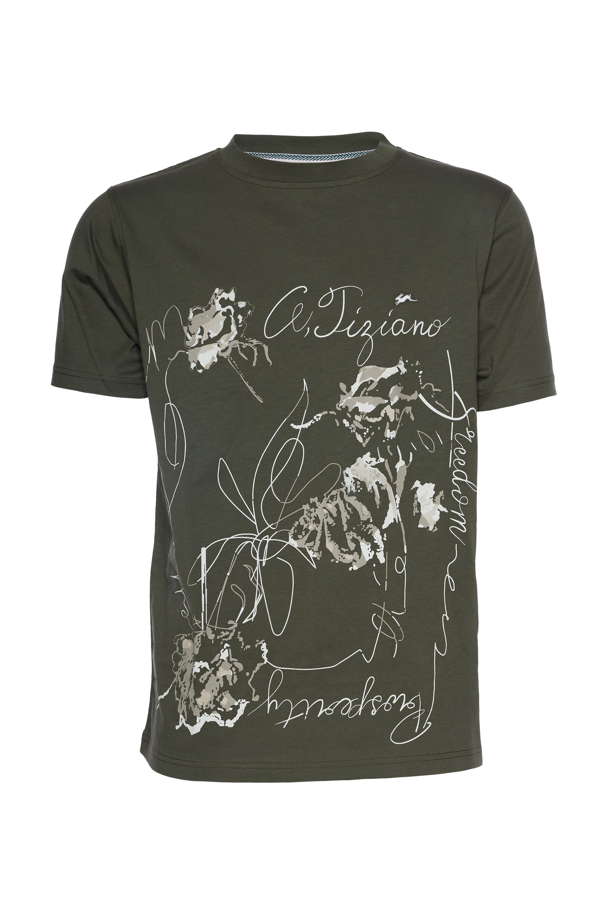 Dariel | Graphic Print Tee - Aaria Tees Aaria Tees