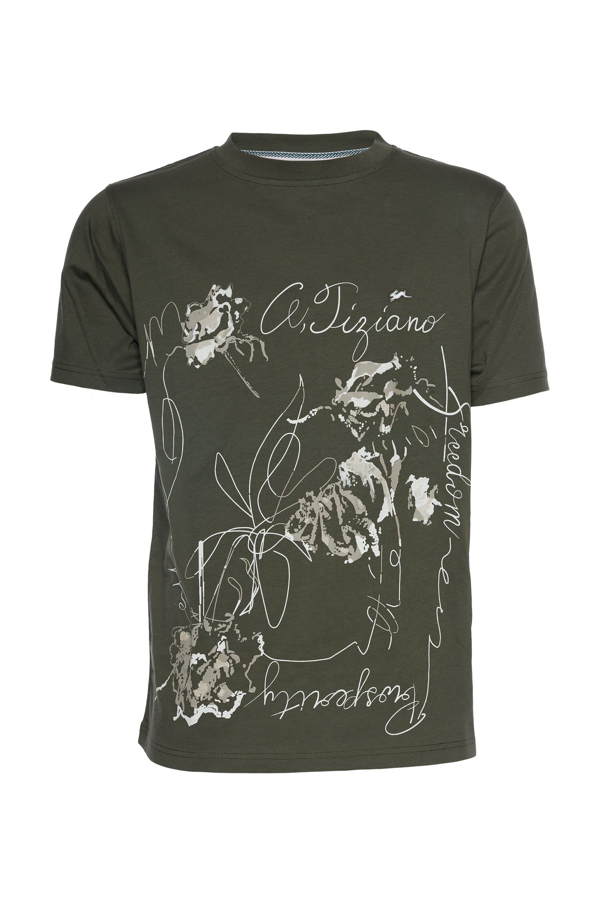 Dariel | Graphic Print Tee - Aaria Tees