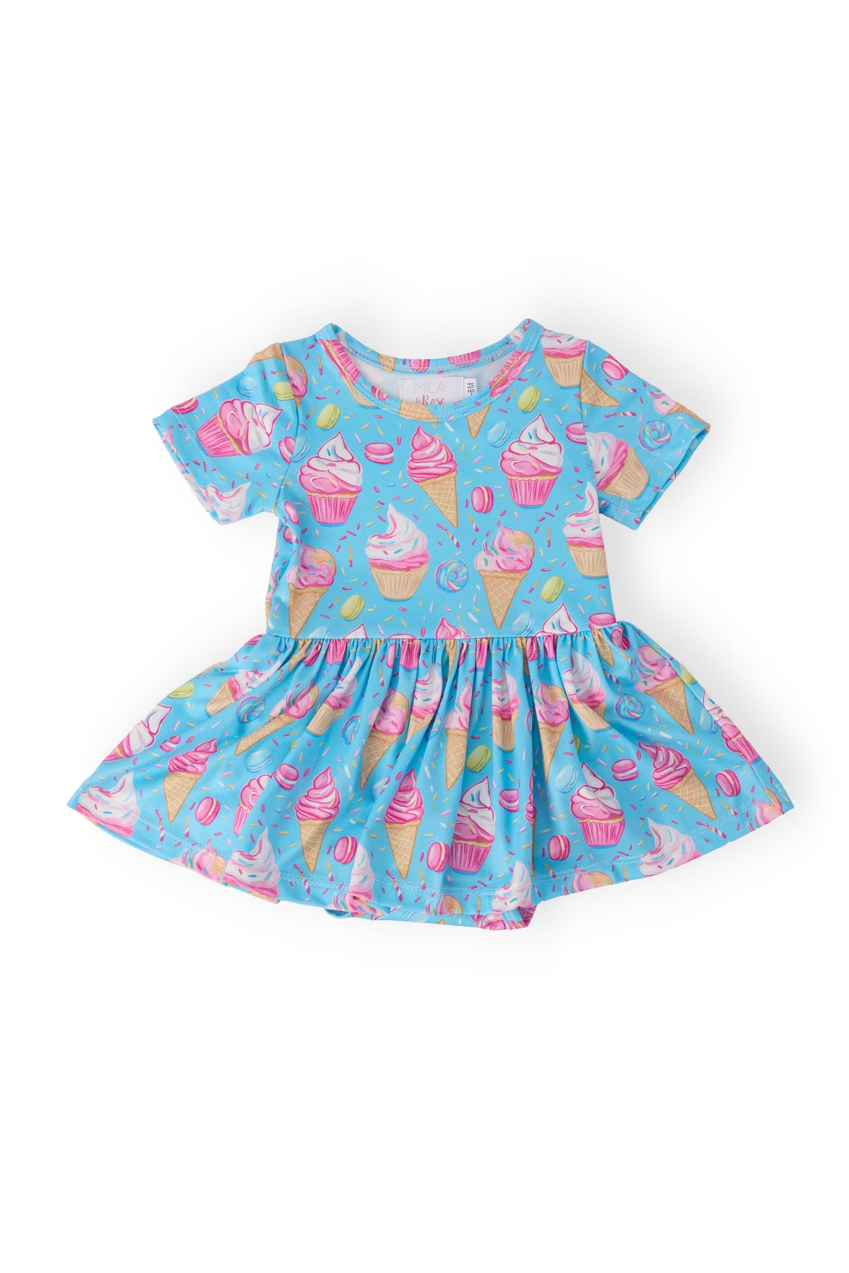 Delightful Desserts S/S Twirl Bodysuit - Aaria Tees
