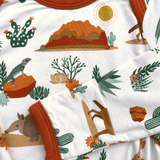 Desert Friends Newborn Bamboo Gown - Aaria Tees Aaria Tees