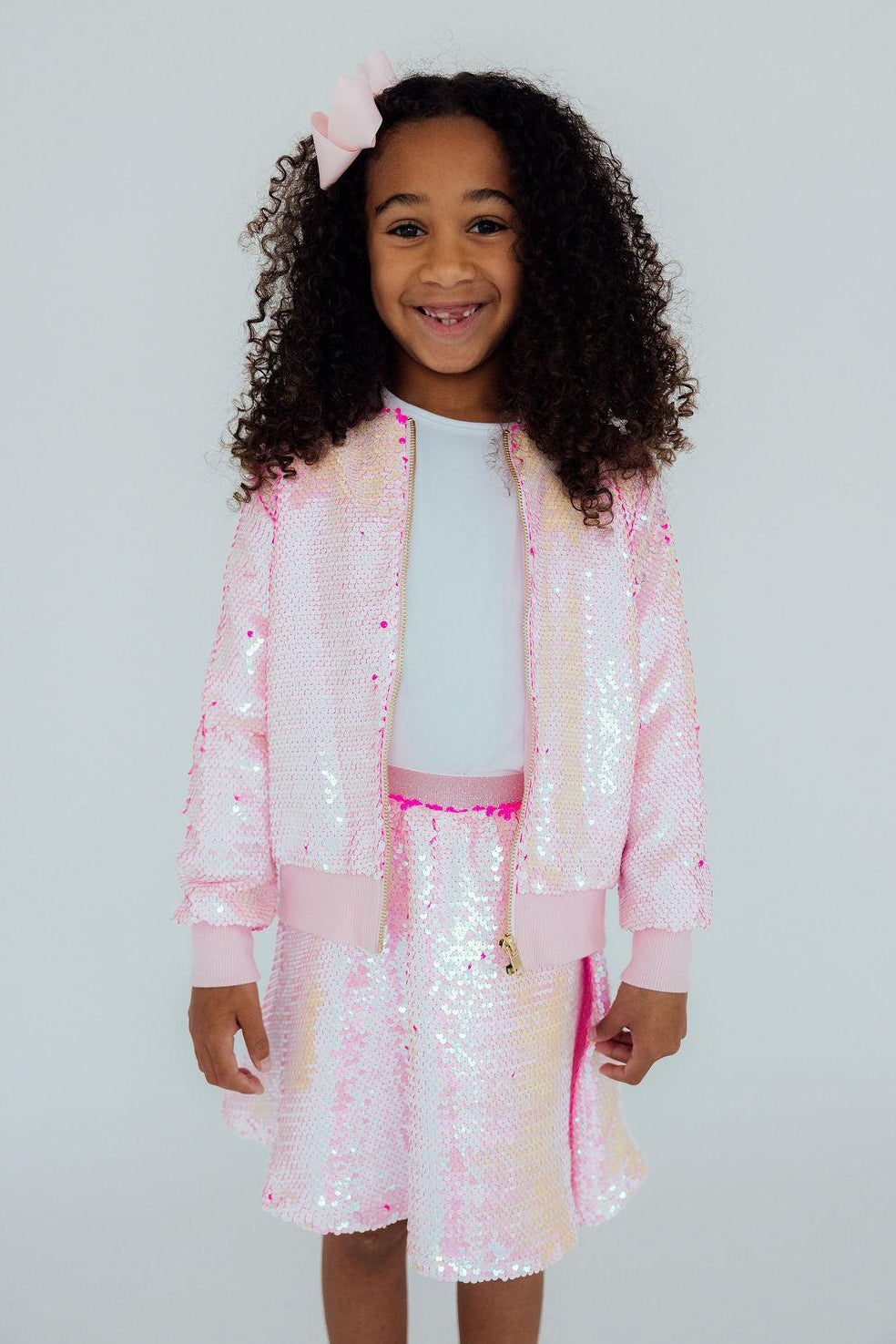 Diva Pink Flip Sequin Twirl Skort - Aaria Tees Aaria Tees