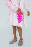 Diva Pink Flip Sequin Twirl Skort - Aaria Tees Aaria Tees