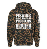 Fishing Solves Most Of My Problems - Aaria Tees Aaria Tees