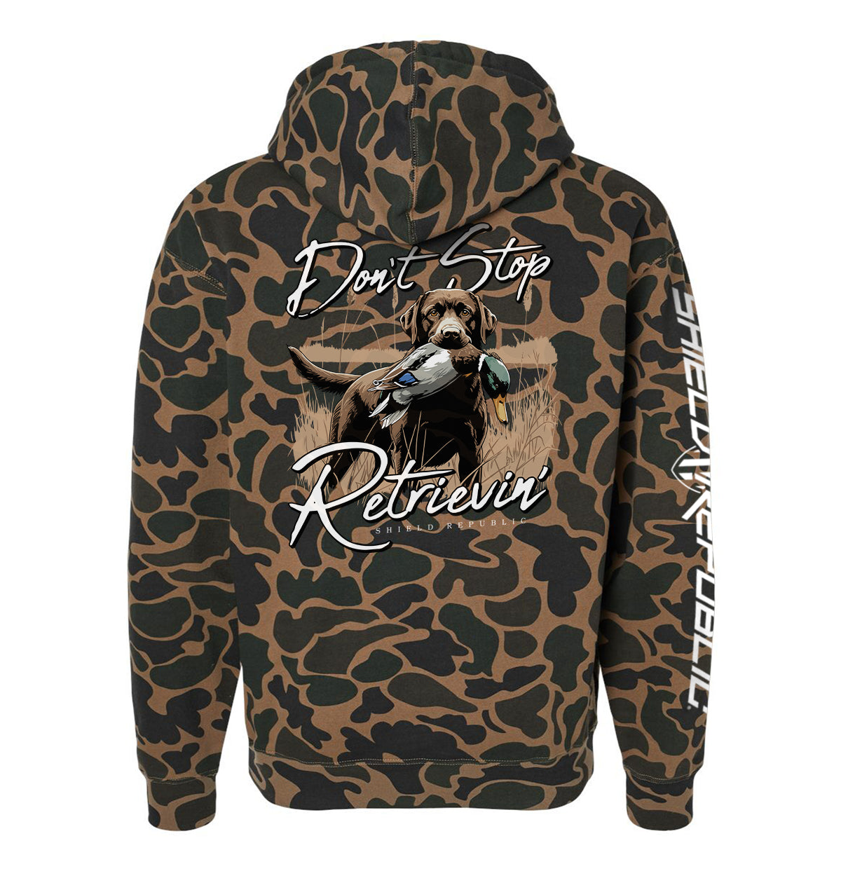 Don't Stop Retrievin' Chocolate Lab - Aaria Tees Aaria Tees