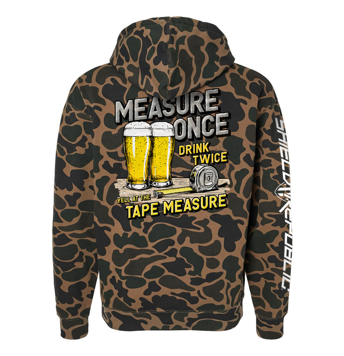 Measure Once Drink Twice - Aaria Tees Aaria Tees