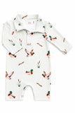 Duck Pond L/S Polo One-Piece - Aaria Tees Aaria Tees