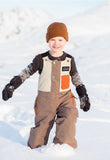 Waterproof Snow bib for youth and toddler Aaria Tees