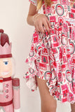 Merry & Twirly Collection- Pinkmas Dress Aaria Tees