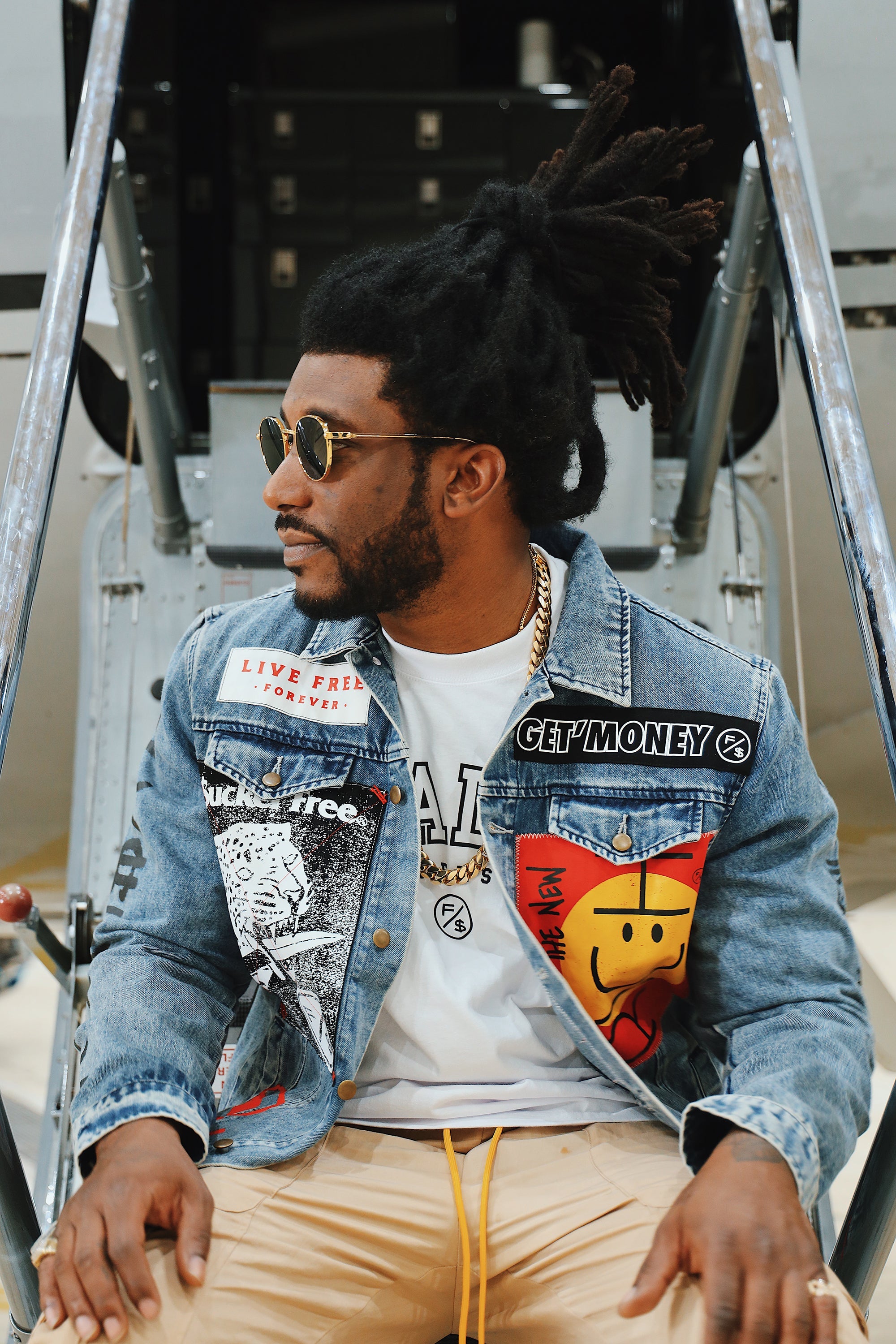 New Rich Denim Jacket (Denim) - Aaria Tees Aaria Tees