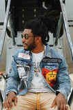 New Rich Denim Jacket (Denim) - Aaria Tees Aaria Tees