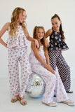 Falling for luxe- Wildflower Check Set Aaria Tees