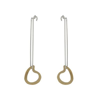 Enchanting Gold-Dipped Earrings - Aaria Tees Aaria Tees