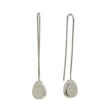 Balanced Sterling Silver Long Earrings - Aaria Tees Aaria Tees