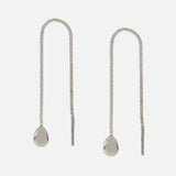 Balanced Sterling Silver Long Earrings - Aaria Tees Aaria Tees