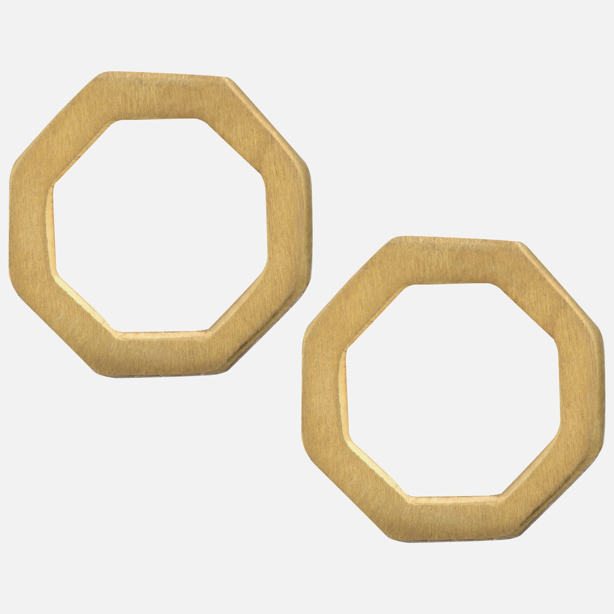 Ardent Gold-Plated Post Earrings - Aaria Tees