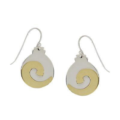 Swirl Cloud Sterling Silver Earrings - Aaria Tees Aaria Tees