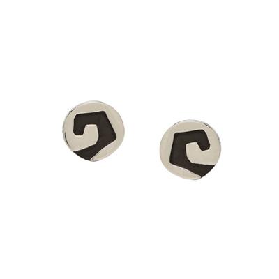 Fire Fuego Sterling Silver Post Earrings - Aaria Tees Aaria Tees