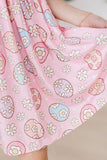 Easter Egg Hunt Flutter Sleeve Twirl Dress - Aaria Tees Aaria Tees