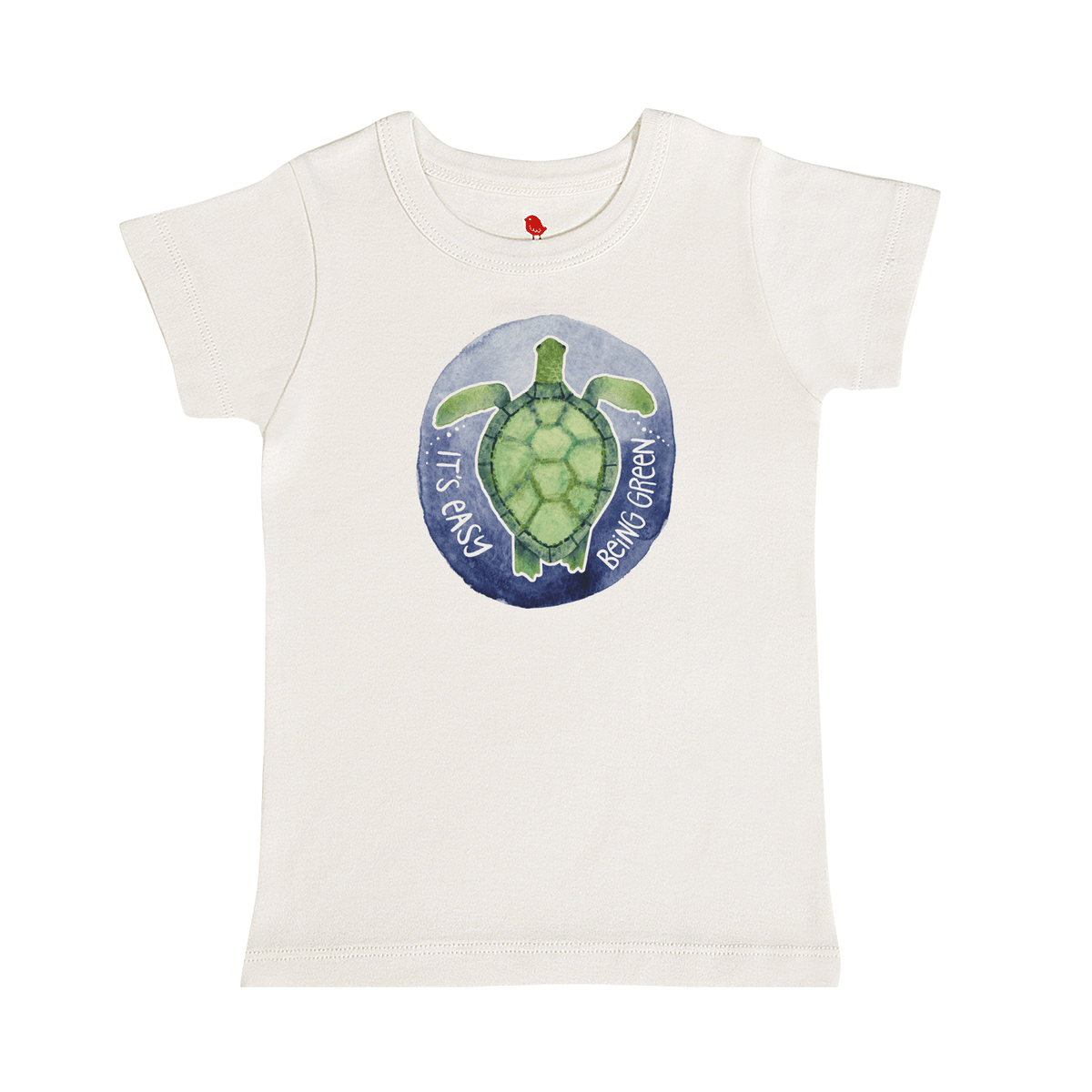 graphic tee | turtle easy green - Aaria Tees