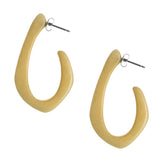 Elena Open Hoop Earrings - Aaria Tees Aaria Tees