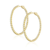 Eliza Bezel Hoop Aaria Tees