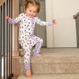 Baby Bamboo Zippered Romper Aaria Tees