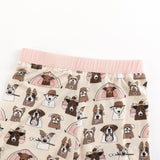 Camp Paws (Short Sleeve PJ) - Pink - Aaria Tees Aaria Tees