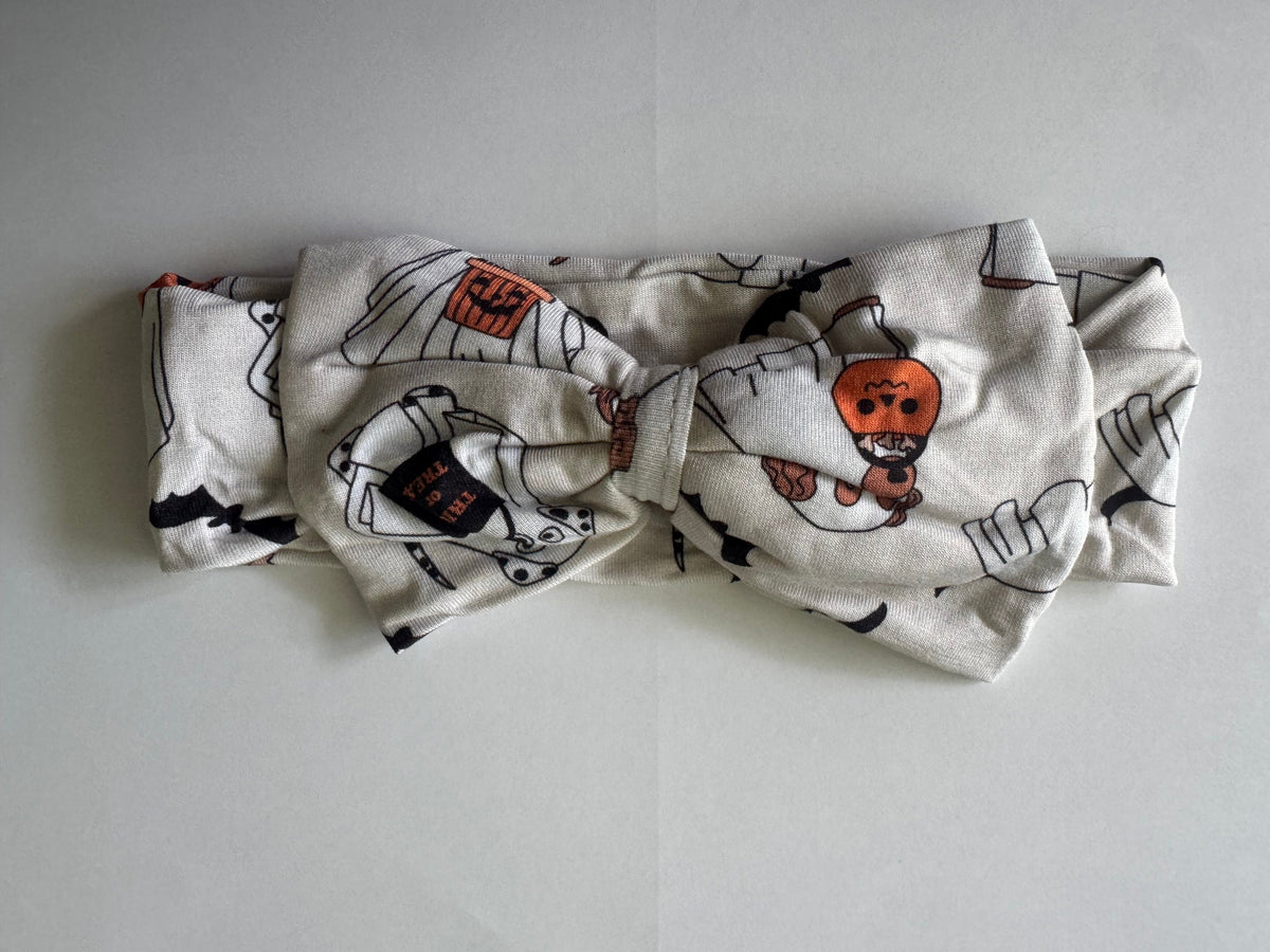 Howl-O-Ween Pups (Bow Headband) - Aaria Tees