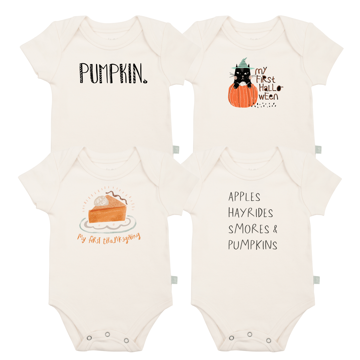 graphic bodysuit set | fall 4 pack + 1 free - Aaria Tees