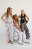 Falling for luxe- Brown Sugar Check Set Aaria Tees